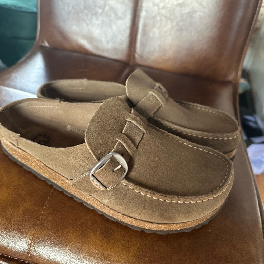 Birkenstock Buckley Clog Grey Taupe